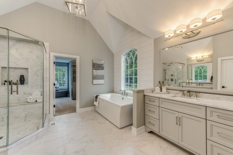 Luxury Bathroom Upgrade with Marble Tiles